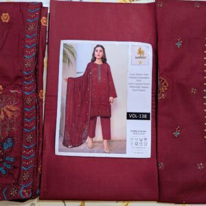 Rawayat Embroidery 3 Pc’s Lawn